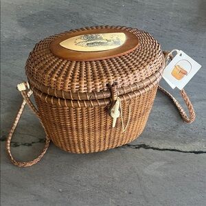 Artisan Woven Mini Bag - Tan